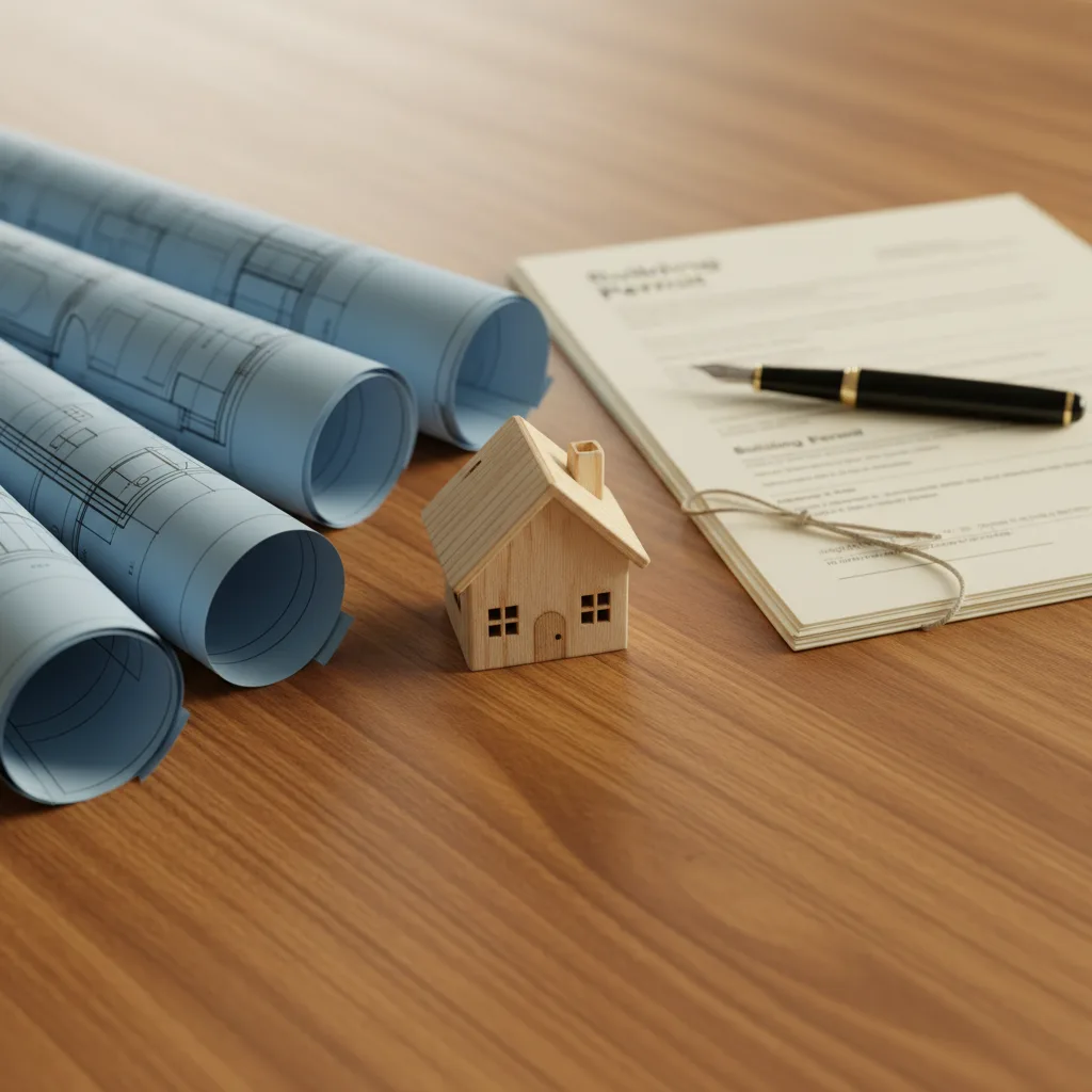 Bauplanung und Genehmigung für Fasssauna